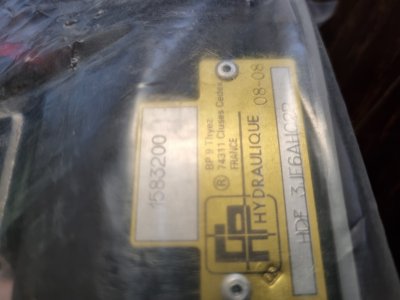 HDE 3JE6AHC2P - 1583200 - FP HYDRAULIQUE