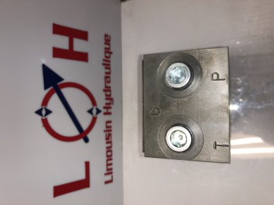 1st/PC embase cetop 3 6 postes  P er T  1/2 A et B 3/8  sortie latéral - 1815504831 - Bosch