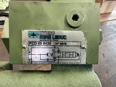 Pompe hydraulique 40cm3/tr 350b - VDP040 0510355 E - HYDRO RENE LEDUC