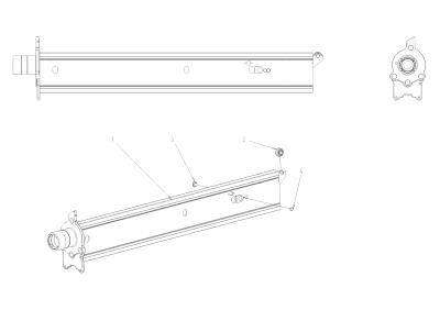Poutre d'extension - 3858383 - HIAB